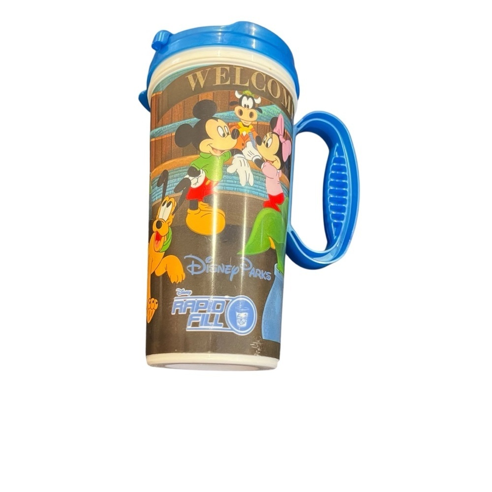 Walt Disney parks resort rapid refill cup mug tumbler with lid